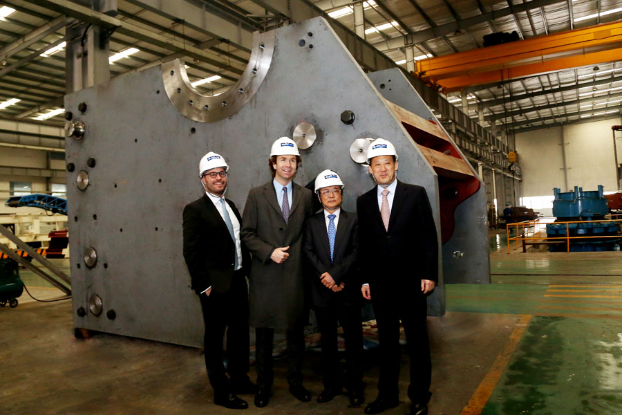 信心滿滿|德國(guó)SK集團(tuán)新任董事長(zhǎng)蒞臨山美股份參加合資公司年度董事會(huì)