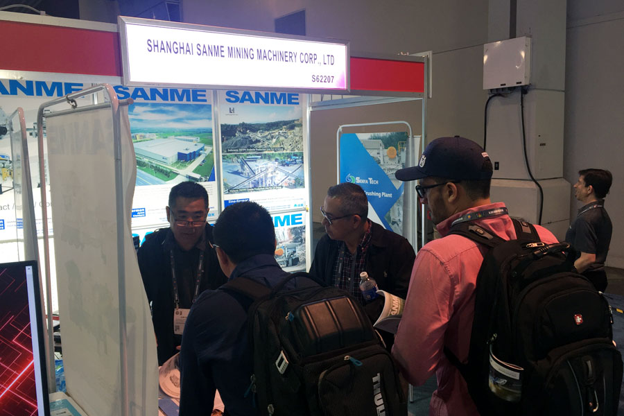 疫情擋不住走出去的腳步，山美股份亮相美國工程機(jī)械博覽會(CONEXPO-CON/AGG)向世界展示產(chǎn)品及服務(wù)