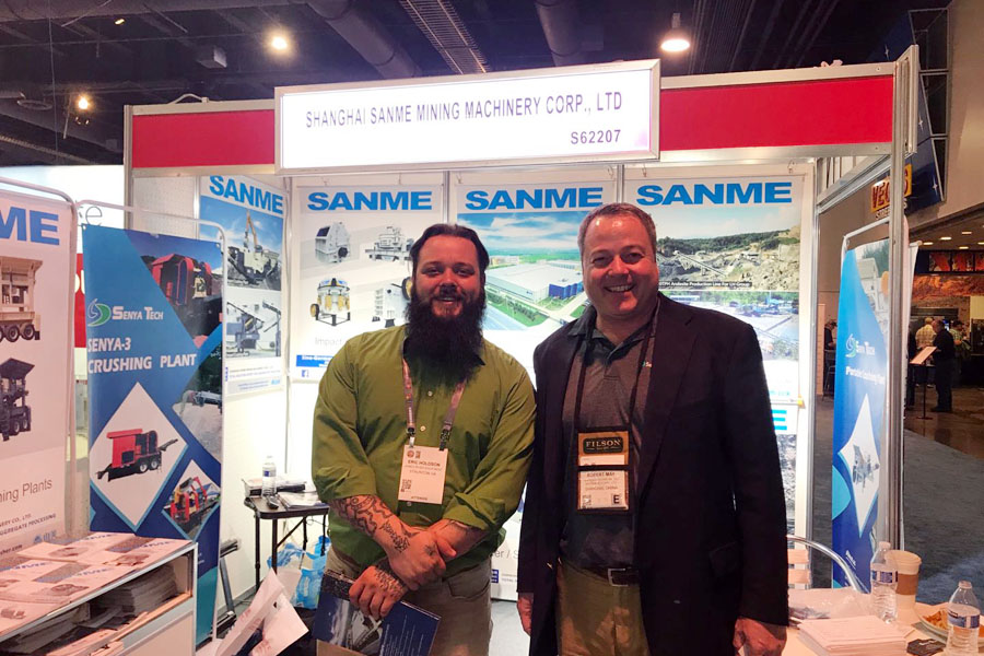 疫情擋不住走出去的腳步，山美股份亮相美國工程機(jī)械博覽會(CONEXPO-CON/AGG)向世界展示產(chǎn)品及服務(wù)