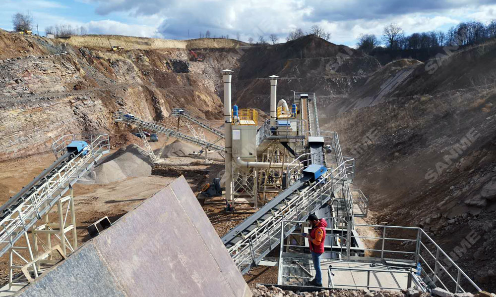 疫情擋不住中國產(chǎn)品走向歐洲 山美股份提供成套設(shè)備的骨料生產(chǎn)線調(diào)試投產(chǎn)，產(chǎn)量超預(yù)期！