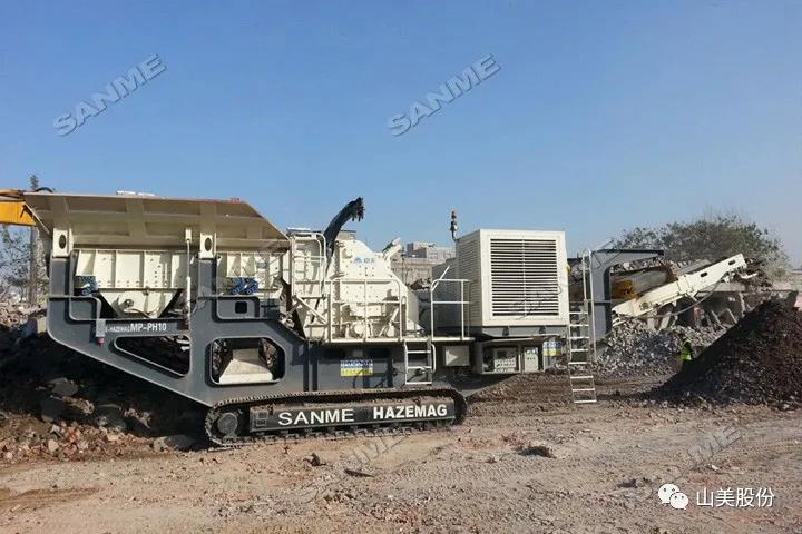 上海山美股份｜深耕履帶移動式破碎篩分市場，為客戶締造卓越價值