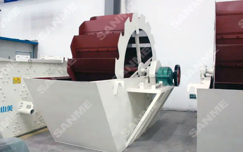 高效輪式洗砂機，洗凈度高，產量大！