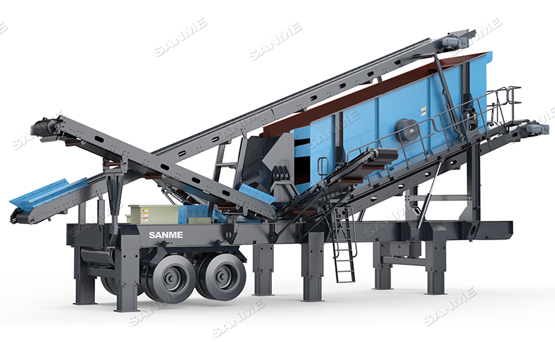 PP系列輪胎移動篩分站 PP系列輪胎移動篩分站