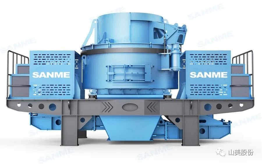 砂石協(xié)會(huì)報(bào)道！上海山美大進(jìn)料、大產(chǎn)量立式?jīng)_擊破碎機(jī)（制砂機(jī)）成功用于東方希望骨料生產(chǎn)線升級(jí)改造項(xiàng)目！