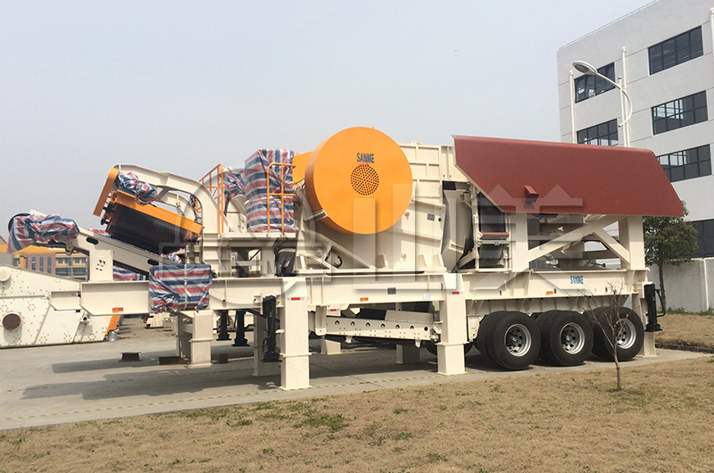 為什么說(shuō)顎式移動(dòng)破碎機(jī)，破碎大理石，碎料效果更好