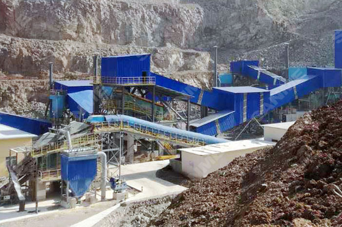 石灰石的機(jī)制砂生產(chǎn)線是怎樣的？