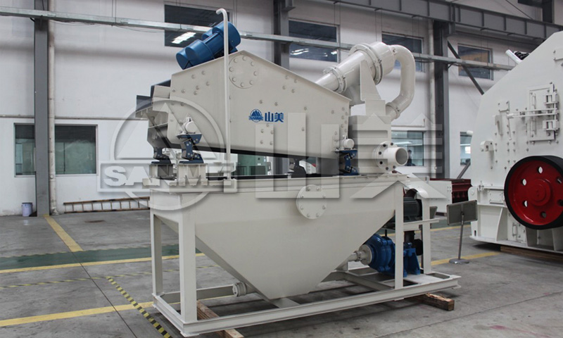 機(jī)制砂成品含泥量大怎么處理？