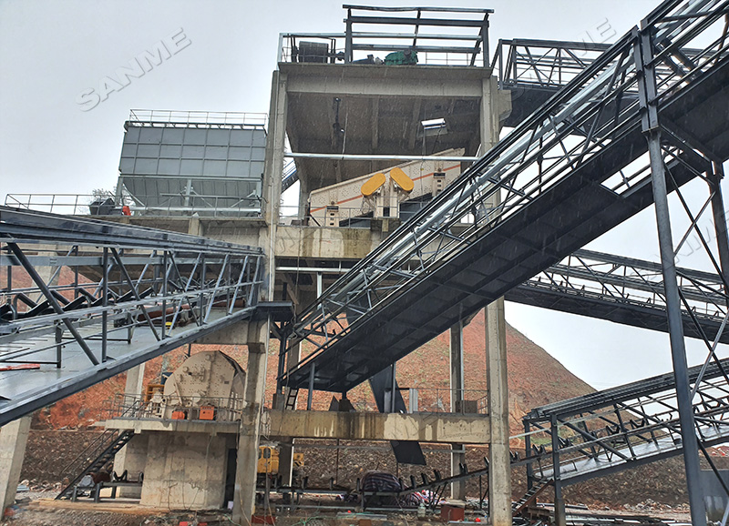砂石骨料的生產(chǎn)線系統(tǒng)構(gòu)成有哪些？