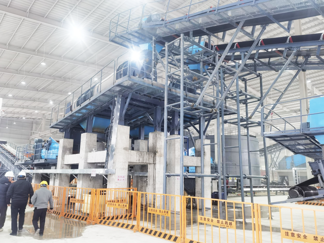 正式投產(chǎn)！上海山美股份助力打造礦山廢渣固廢綜合處理精品工程