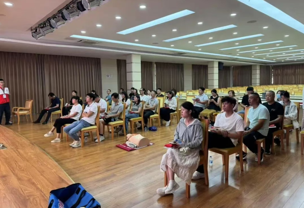 上海紅十字會(huì)走進(jìn)上海山美股份開(kāi)展應(yīng)急救護(hù)培訓(xùn) 為安全保駕護(hù)航