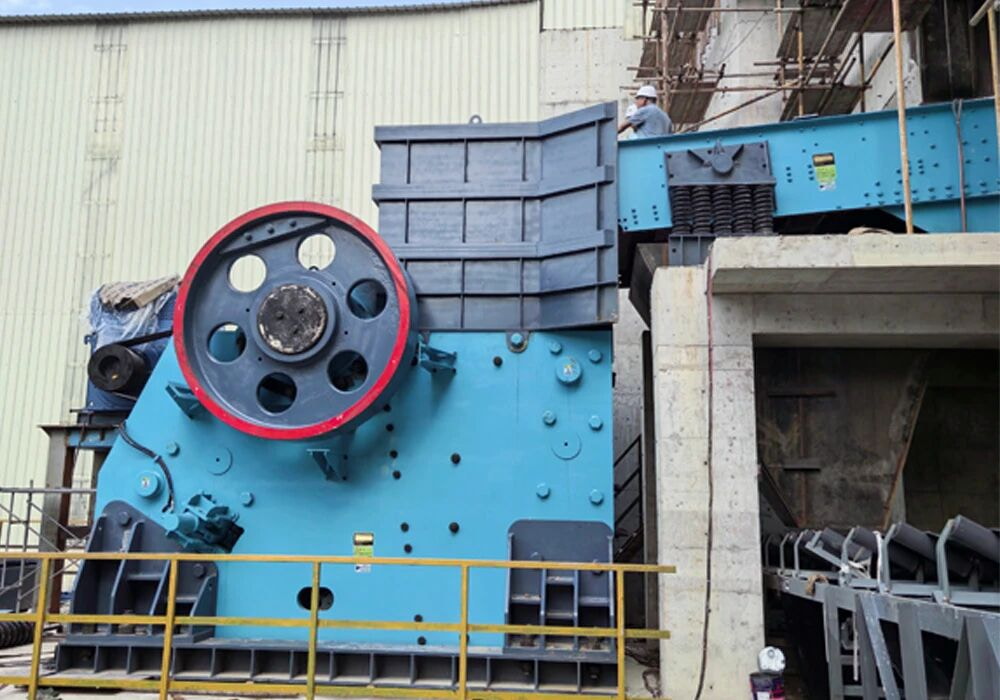再創(chuàng)佳績(jī)！上海山美股份JC771超1800噸/小時(shí)大型顎破成功應(yīng)用于柳州祥云建材技改項(xiàng)目
